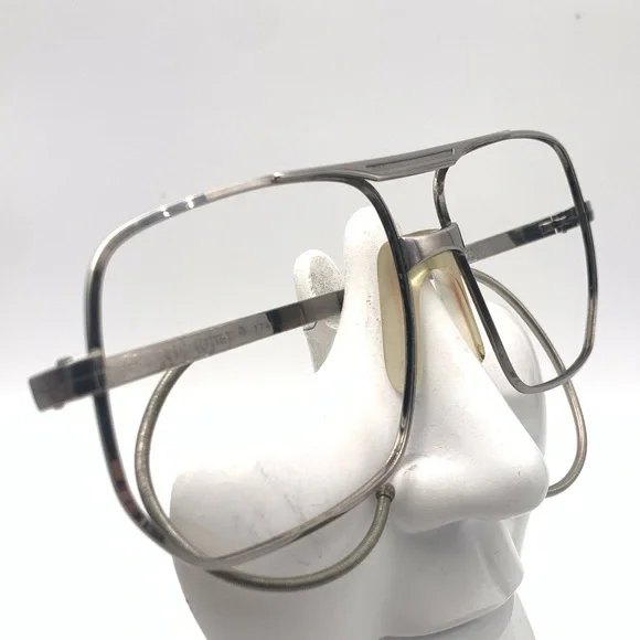 Vintage Cottet Silver Aviator Sunglasses Frames - Picture 2 of 5